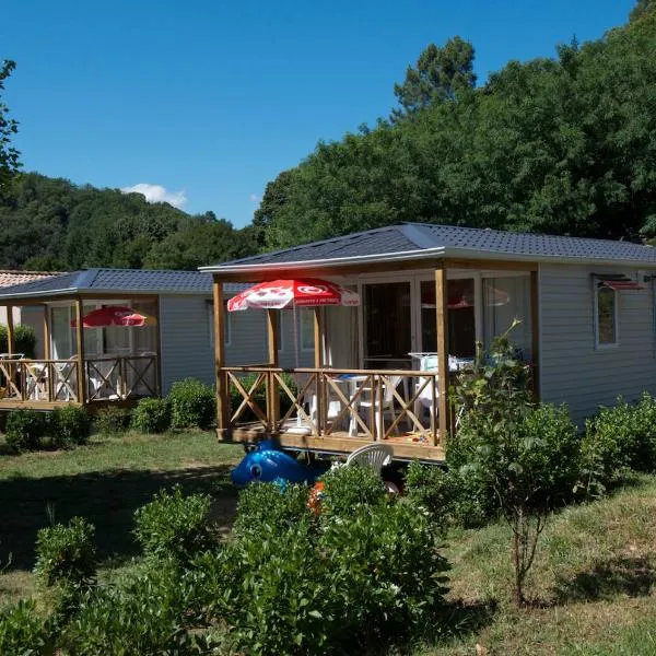 camping bonneval，位于Montpezat-sous-Bauzon的酒店