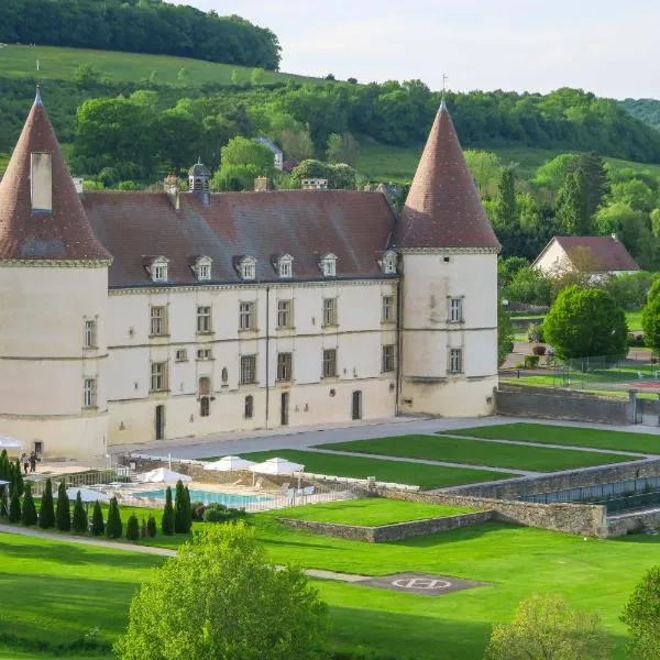 夏伊城堡高尔夫酒店，位于Bellenot-sous-Pouilly的酒店