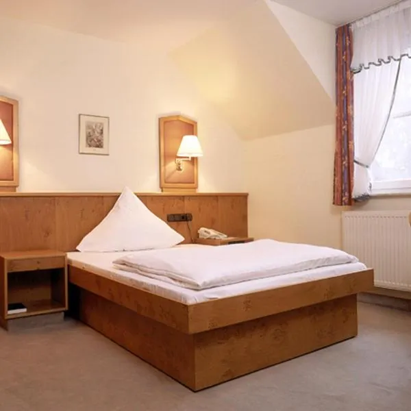 Hotel "Untere Mühle"，位于Schwabmühlhausen的酒店