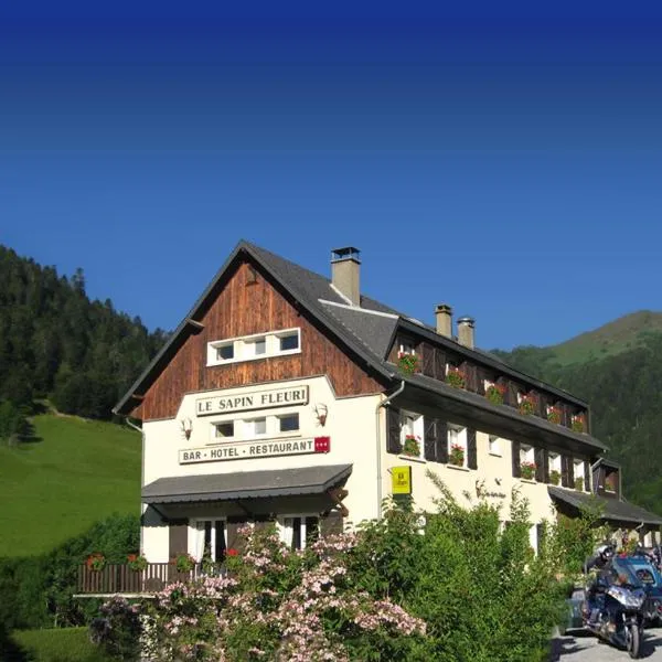 Logis Hotels - Hôtel - Restaurant - Bar - Le Sapin Fleuri，位于Bourg dʼOueil的酒店