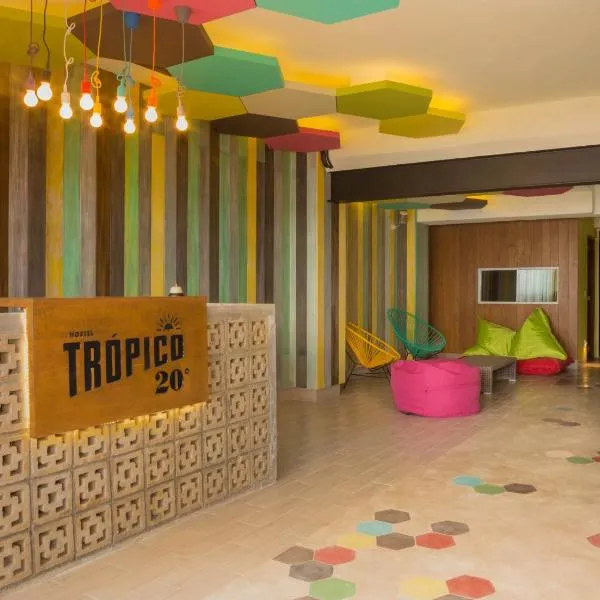 Hostel Frente al Mar Tropico 20º，位于科苏梅尔的酒店