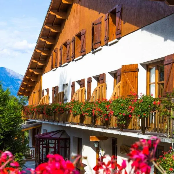 Logis Hôtel Les Peupliers，位于巴拉迪亚的酒店