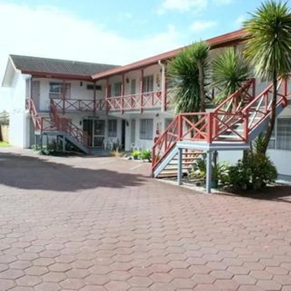 勃艮第玫瑰汽车旅馆，位于Whakapara的酒店