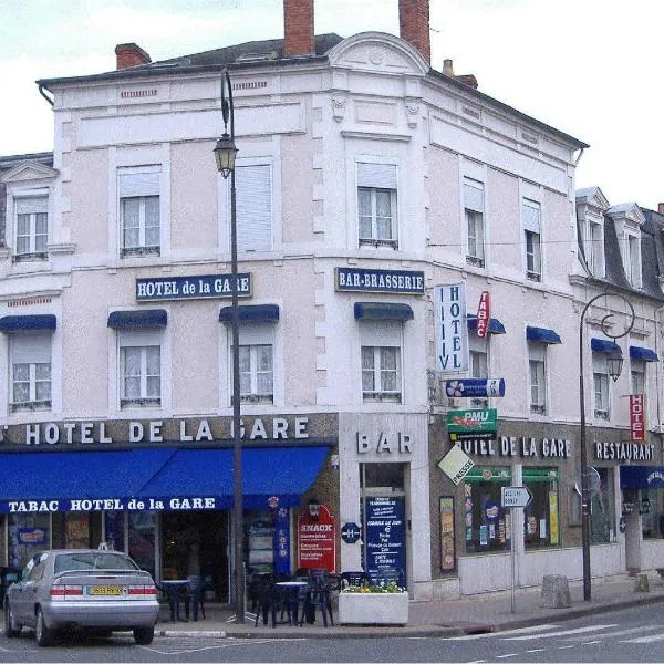 Hotel de la gare，位于Myennes的酒店