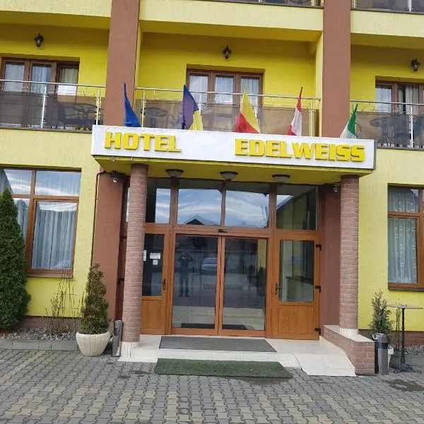 Hotel Edelweiss，位于Tîrnăveni的酒店