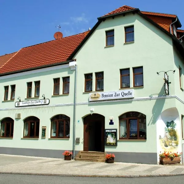 Pension Zur Quelle，位于Greußen的酒店