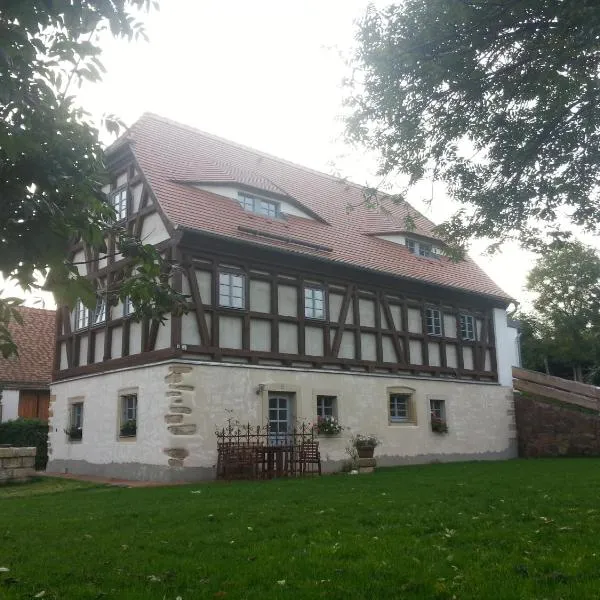 Ferienwohnung "Alte Bauernstube"，位于梅森的酒店