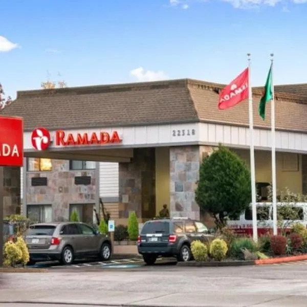西雅图华美肯特酒店，位于肯特的酒店