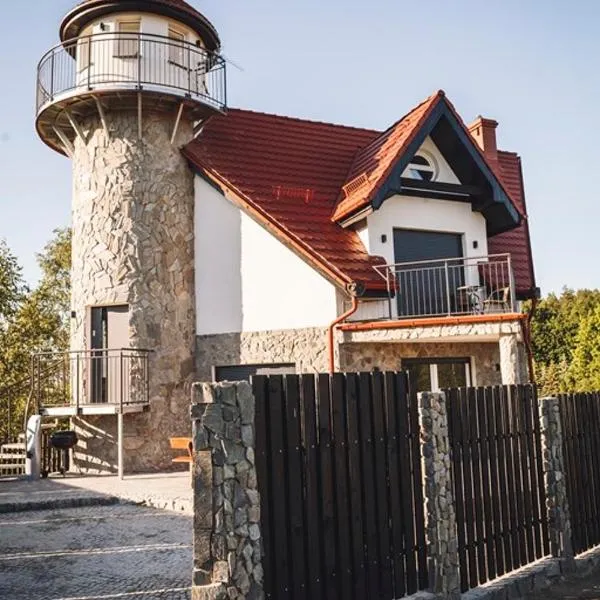 Villa Tower Nad Jeziorem Nyskim，位于波克兹瓦纳的酒店