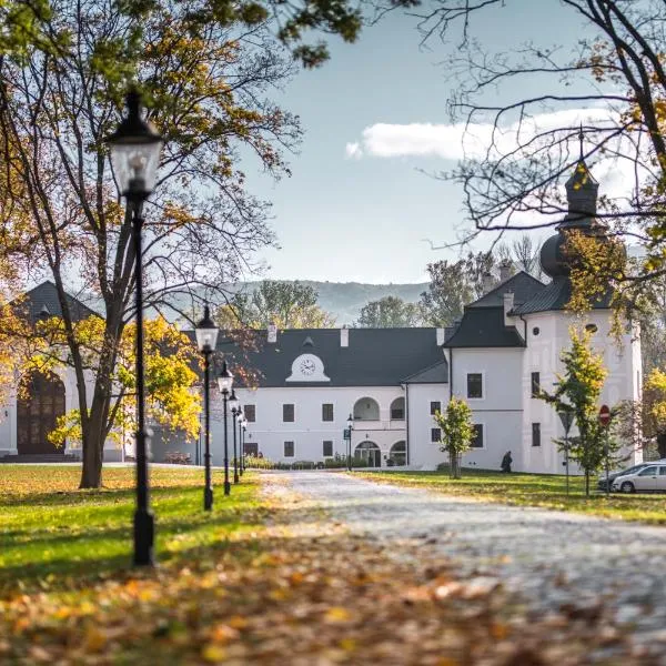 阿篷尼城堡酒店，位于Solčany的酒店