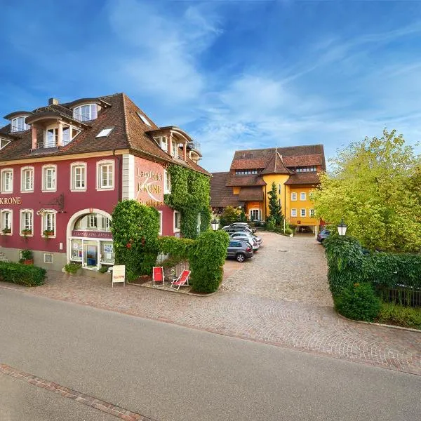 Landhotel Krone，位于海特斯海姆的酒店