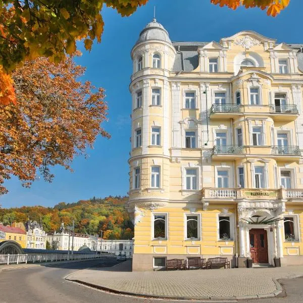Belvedere Wellness Hotel，位于Velká Hleďsebe的酒店
