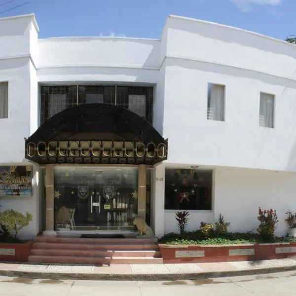 莱昂酒店，位于Agua Blanca的酒店