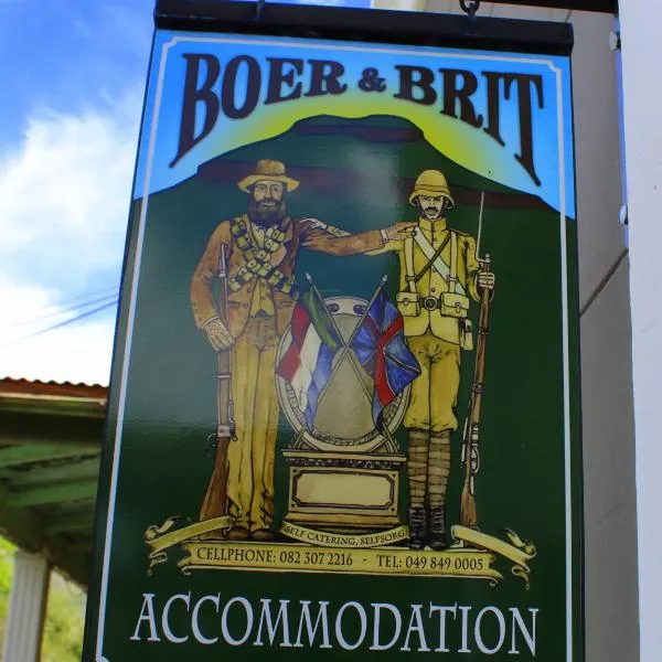 Boer & Brit，位于Kroonvale的酒店
