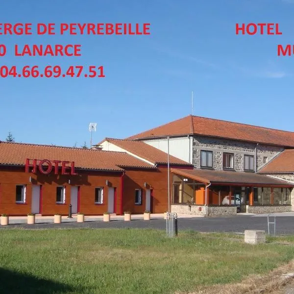 Auberge De Peyrebeille，位于Lachapelle-Graillouse的酒店