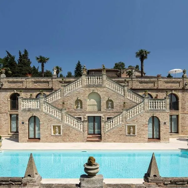 Villa Cattani Stuart XVII secolo，位于Rosciano的酒店