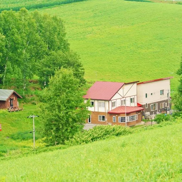 惠雪笑颜绽放住宿加早餐旅馆，位于美瑛町的酒店