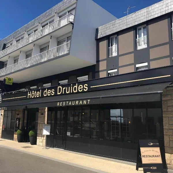 Hôtel des Druides，位于圣皮耶尔基贝龙的酒店