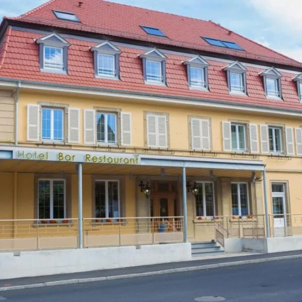 黄金太阳酒店，位于Soultzbach-les-Bains的酒店