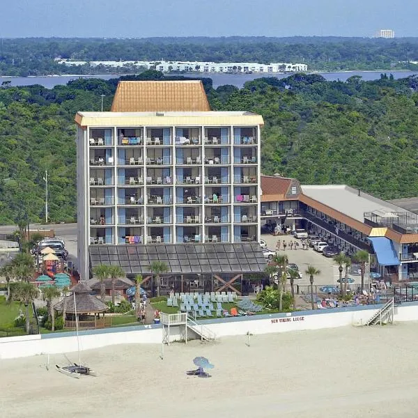 代托纳比奇太阳海盗酒店，位于代托纳海滩的酒店