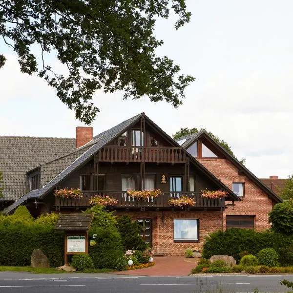 Hotel garni Landhaus Burs，位于Löningen的酒店