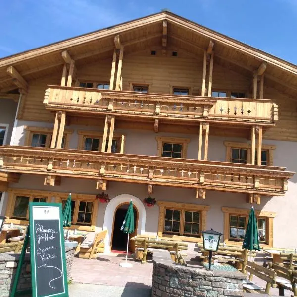 Alpengasthof Almrose im Heutal，位于Eberl的酒店