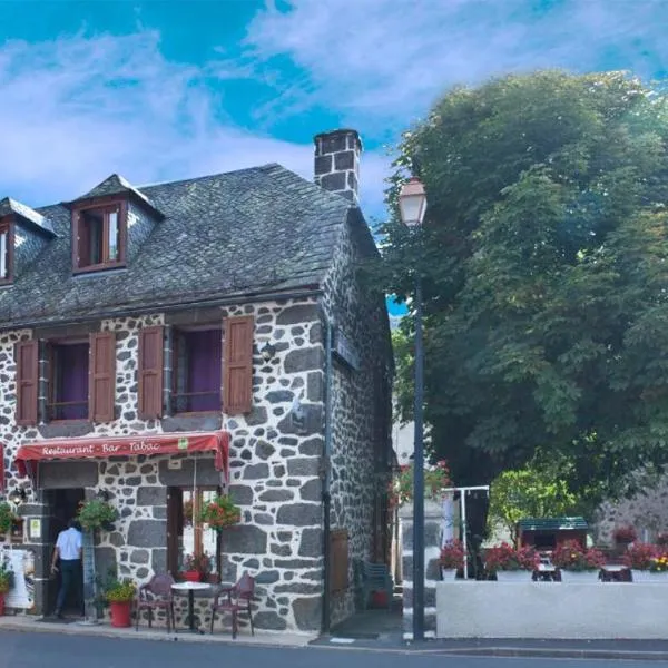 Hotel De La Poste，位于Saint-Martin-sous-Vigouroux的酒店