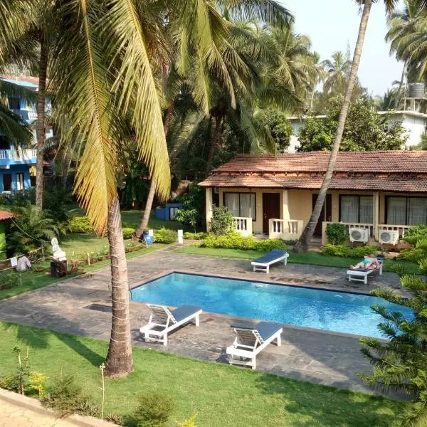 Shaan Coco Palms Beach Resort，位于莫尔吉姆的酒店