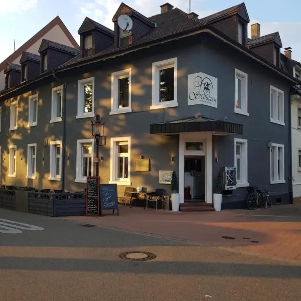 Hotel & Restaurant Schützen，位于穆更斯托姆的酒店