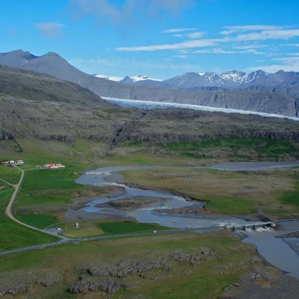 思佳拉菲尔宾馆，位于Kálfafellsstaður的酒店