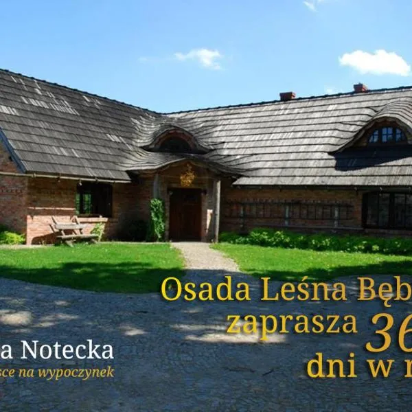 Bębnikąt Osada Leśna Puszcza Notecka，位于Bębnikat的酒店