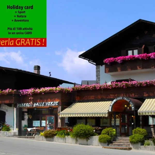Hotel Valle Verde - Rent Ski & Bike，位于Cave del Predil的酒店