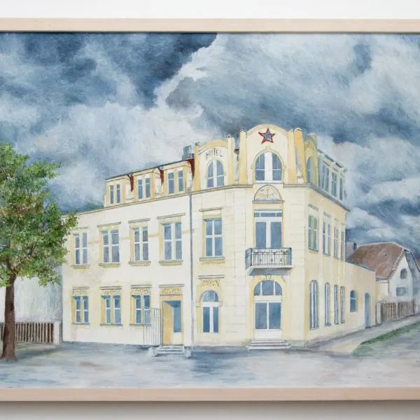 Hotel Modrá hvězda Sadská，位于Starý Vestec的酒店