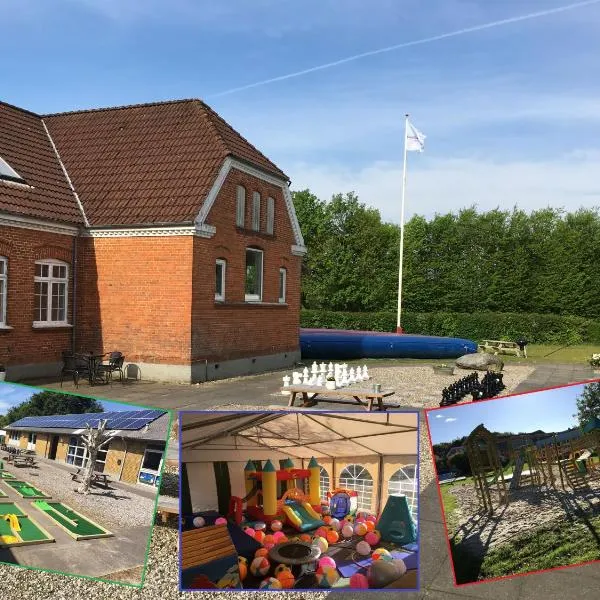 Hestkær Family Rooms Summer Camp，位于Krogager的酒店