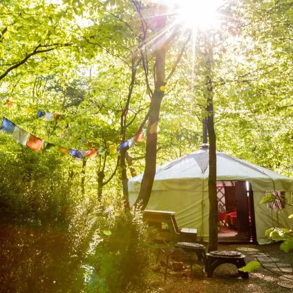 Larkhill Tipis and Yurts，位于Llangrannog的酒店