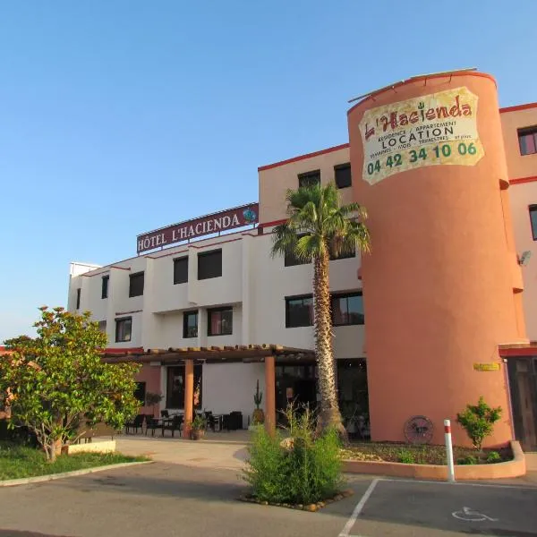 Hôtel L'Hacienda，位于沙托纳莱马尔蒂盖的酒店