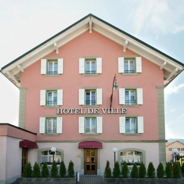 Hôtel-de-Ville d'Attalens，位于Forel的酒店