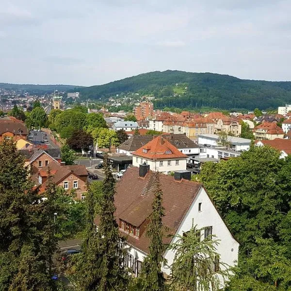1,5 Zimmer Apartments mit traumhafter Aussicht，位于巴特基辛根的酒店