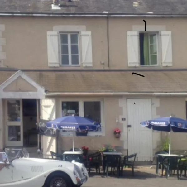 Chambres d'hotes La Chaumiere，位于Lussac-les-Églises的酒店