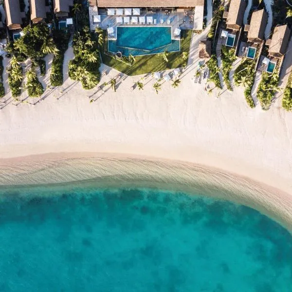 斐济第六感度假酒店，位于放逐岛的酒店