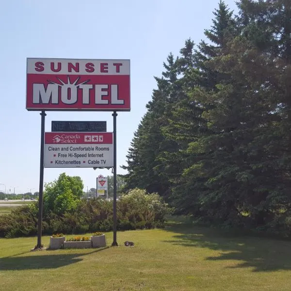Sunset motel，位于波蒂奇拉普雷里的酒店