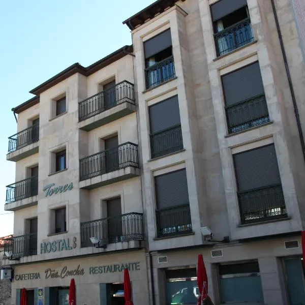 托雷斯旅馆，位于Navas del Pinar的酒店