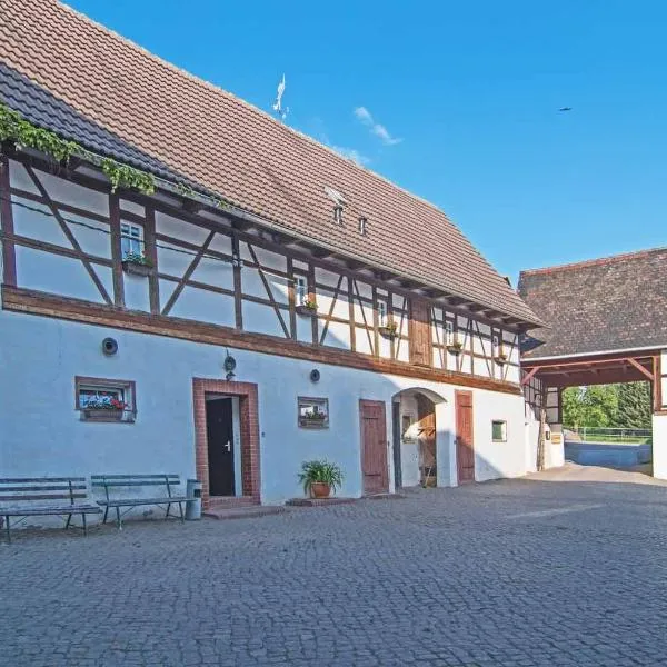 Pferdehof Berger，位于Kohren-Sahlis的酒店