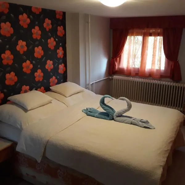 Rózsa apartman，位于Bödeháza的酒店