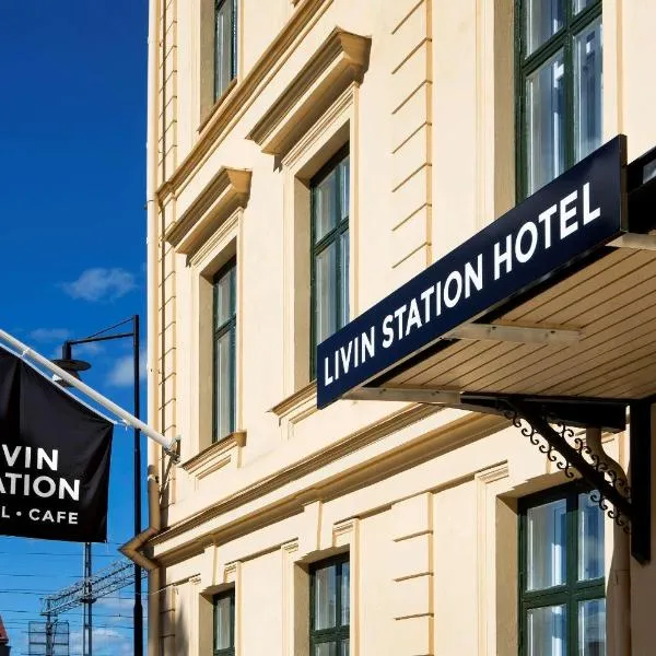 Livin Station Hotel，位于Stora Mellösa的酒店