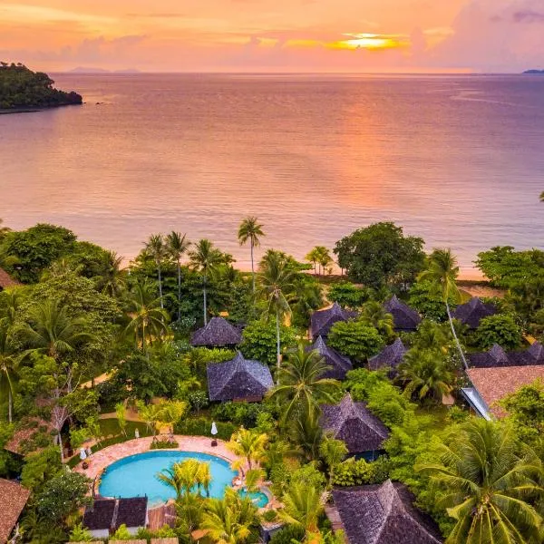 利邦岛安德里海滩度假村，位于Ban Bawi的酒店