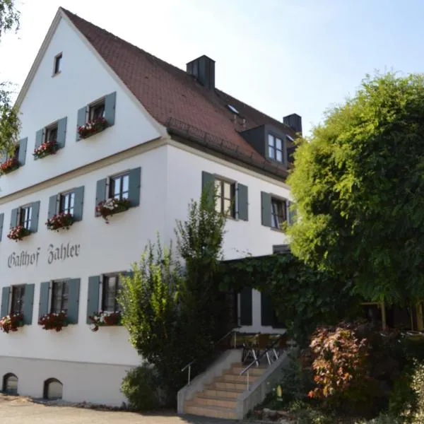 Gasthof Zahler，位于Aislingen的酒店