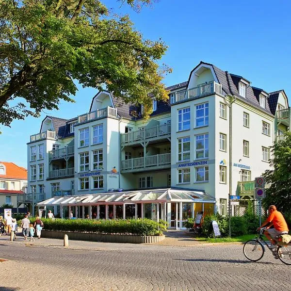 Am Weststrand Aparthotel Kühlungsborn，位于伯尔格伦德-雷特维施的酒店