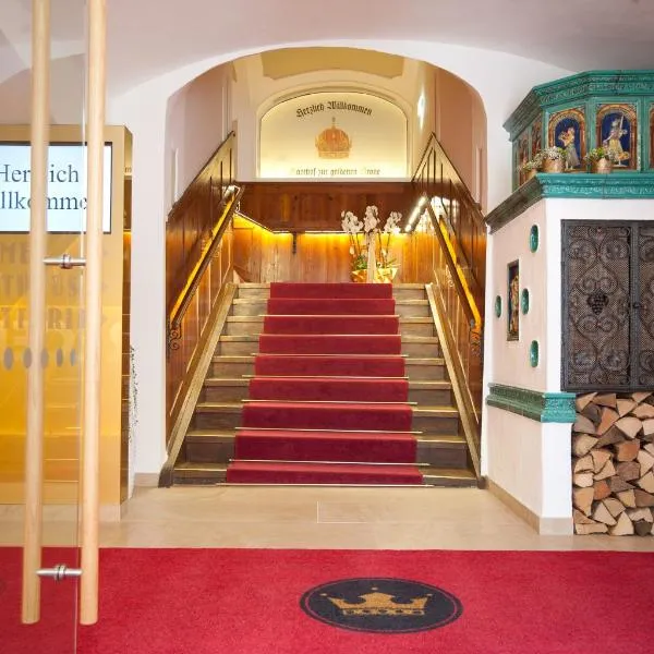 Stadthotel zur goldenen Krone，位于圣科卡瑟林奥夫的酒店