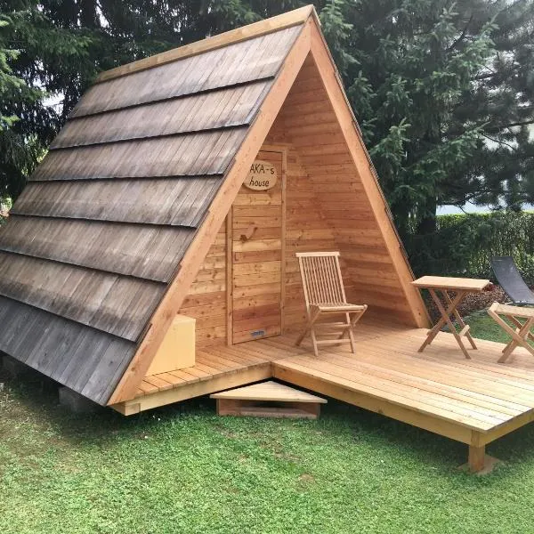 Glamping houses J-Max，位于Železniki的酒店